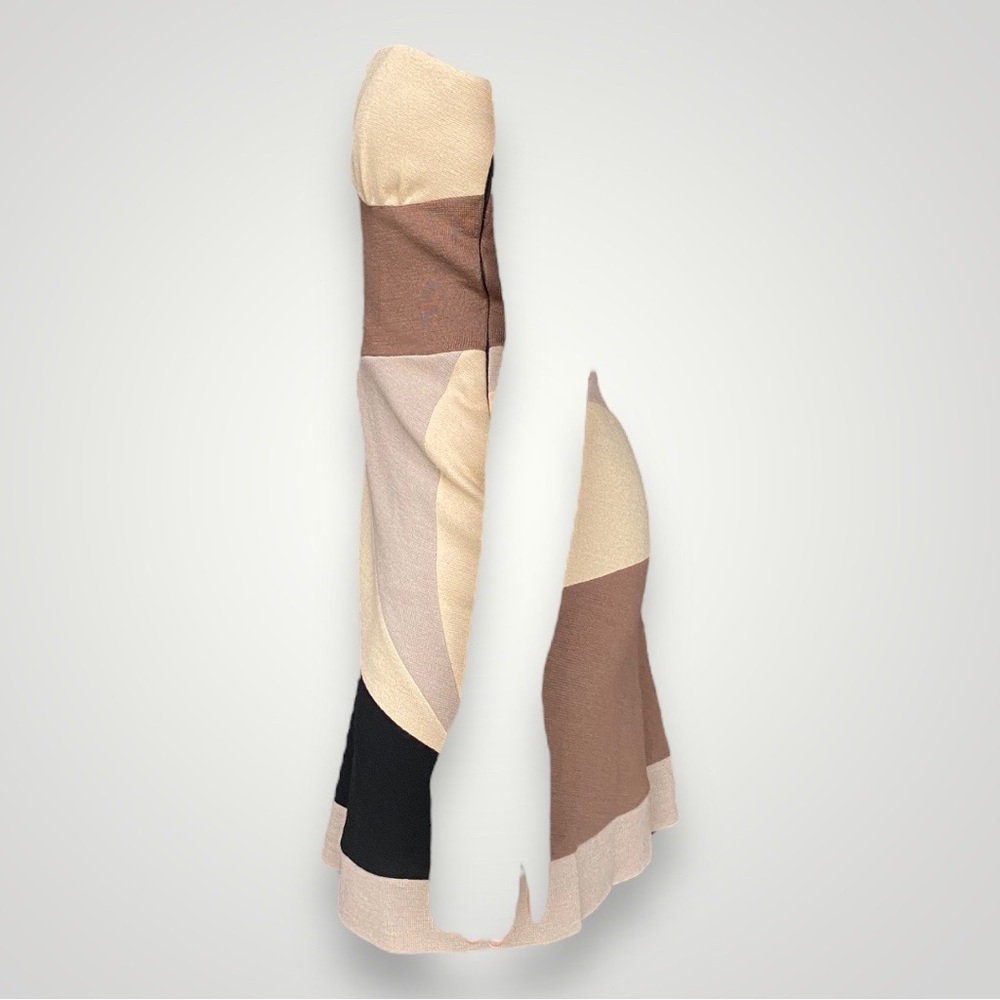 Missoni Beige Colorblock Strapless Mini Dress 🥠 - Picture 6 of 7
